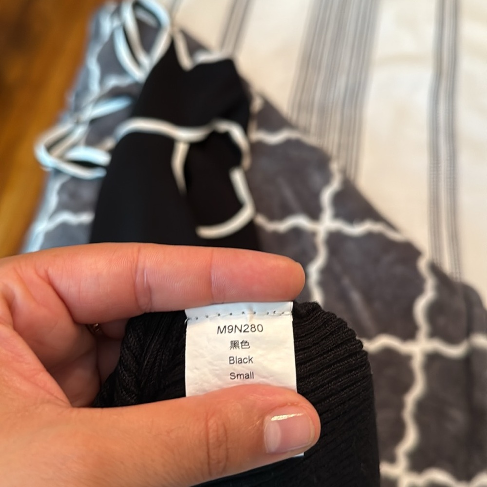 Black and White Dress, size S - Picture 4 of 5